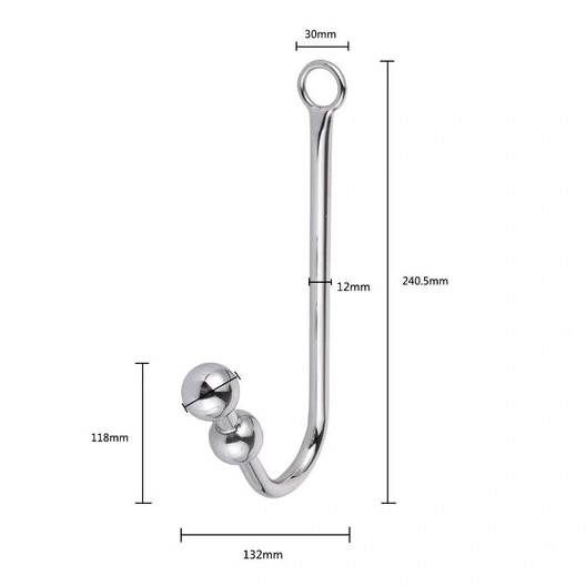 Anal Hooks and with Hook Anal Beaded Cuffs Collar 5334 Elegant 0926